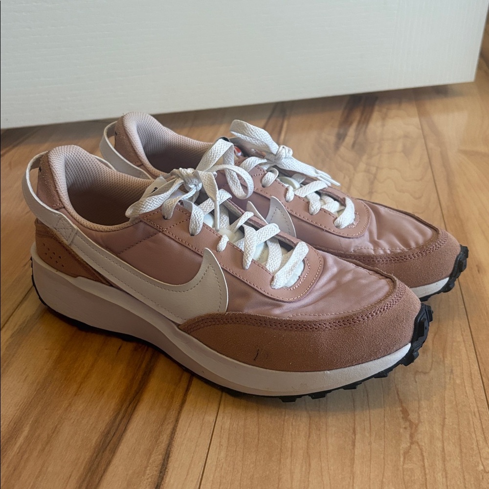 Nike Waffle Debut- Pink Oxford/White Rose Whisper